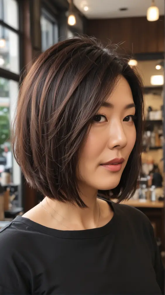 21 Stylish Inverted Bob Haircuts: Discover Tousled & Side Swept Styles