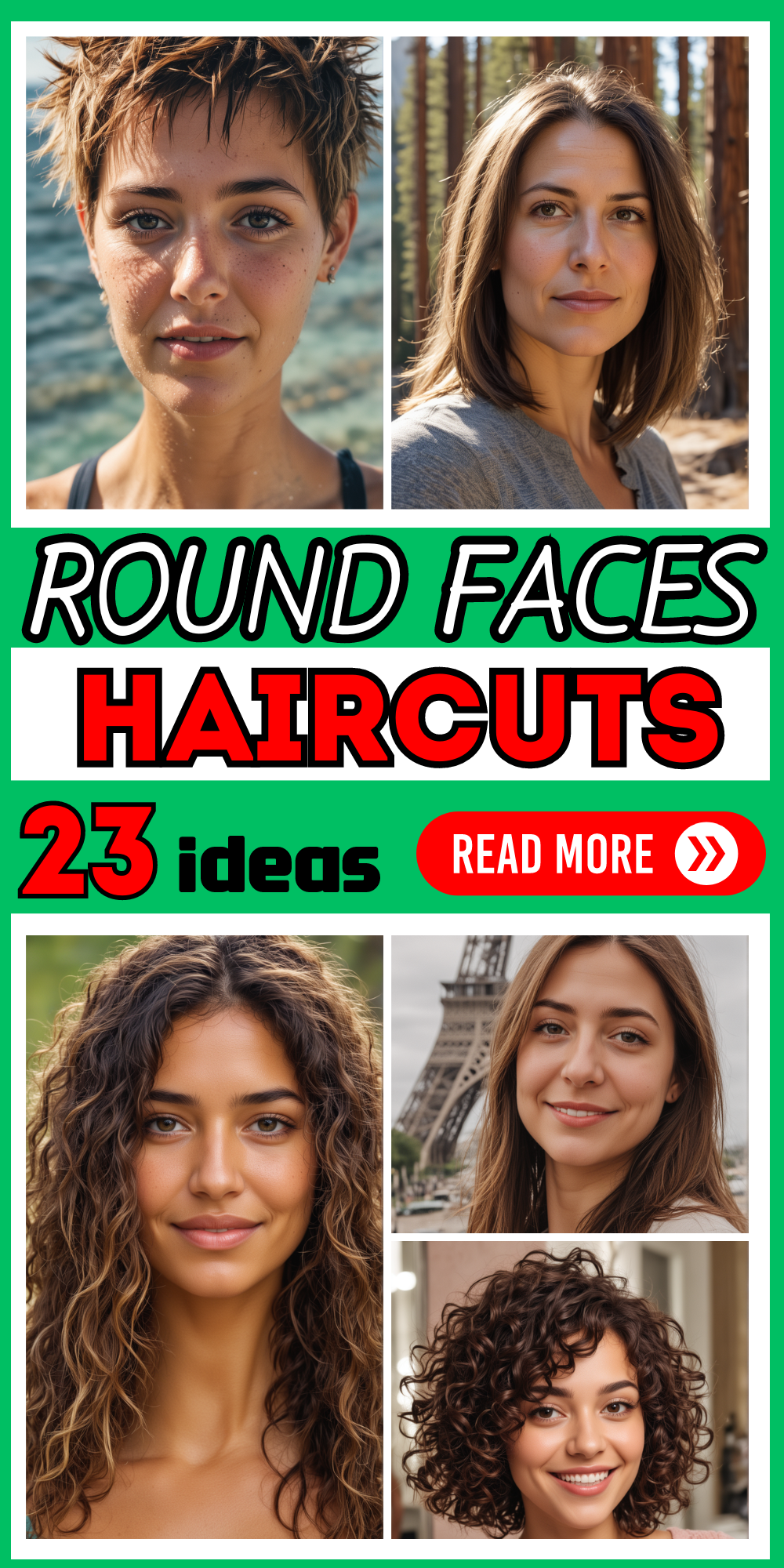 23 Top Haircuts for Round Faces: Best Styles for Every Length and Hair Type