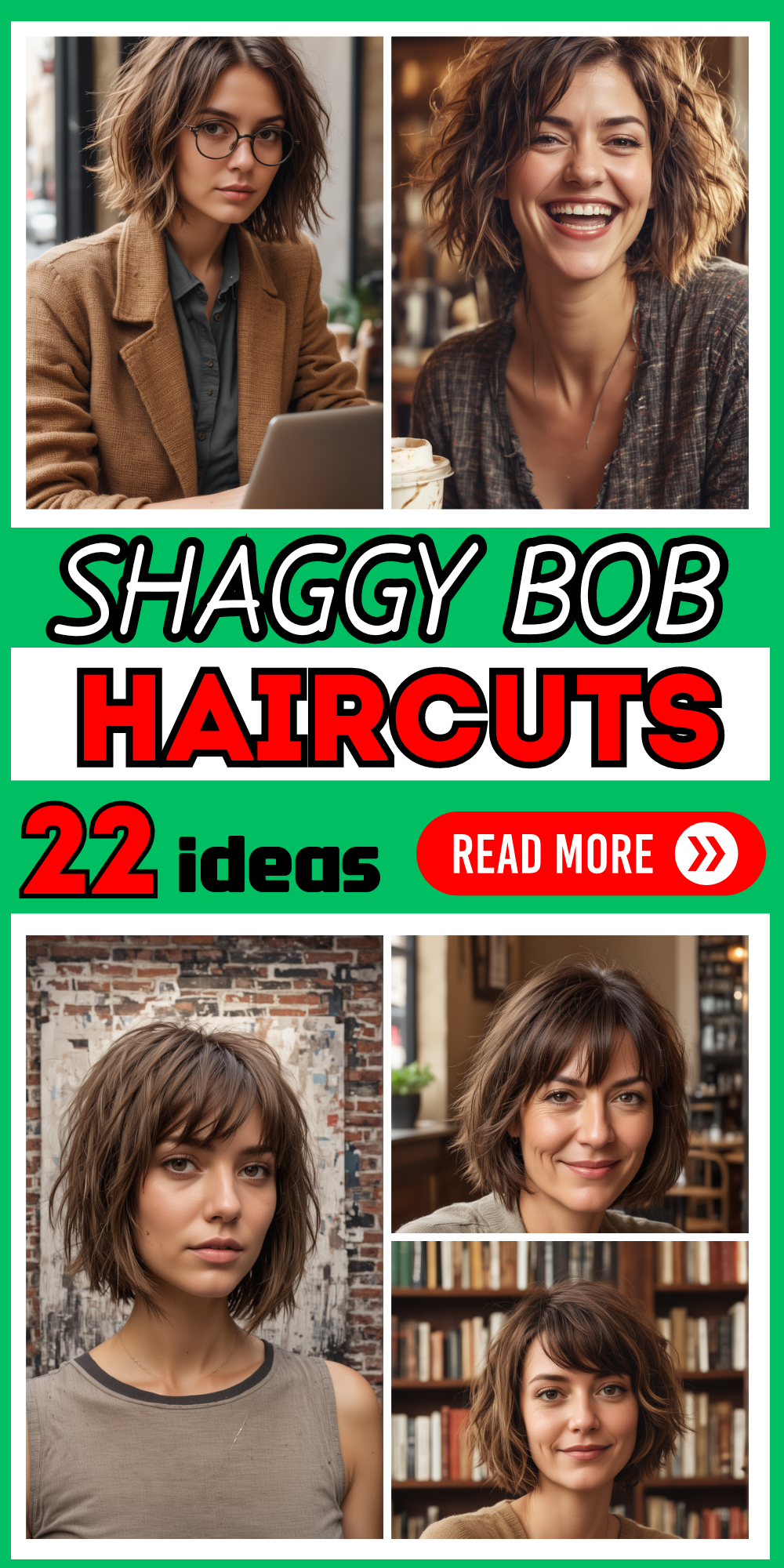 22 Shaggy Bob Haircut Guide: Vintage, Modern, and Ombre Styles