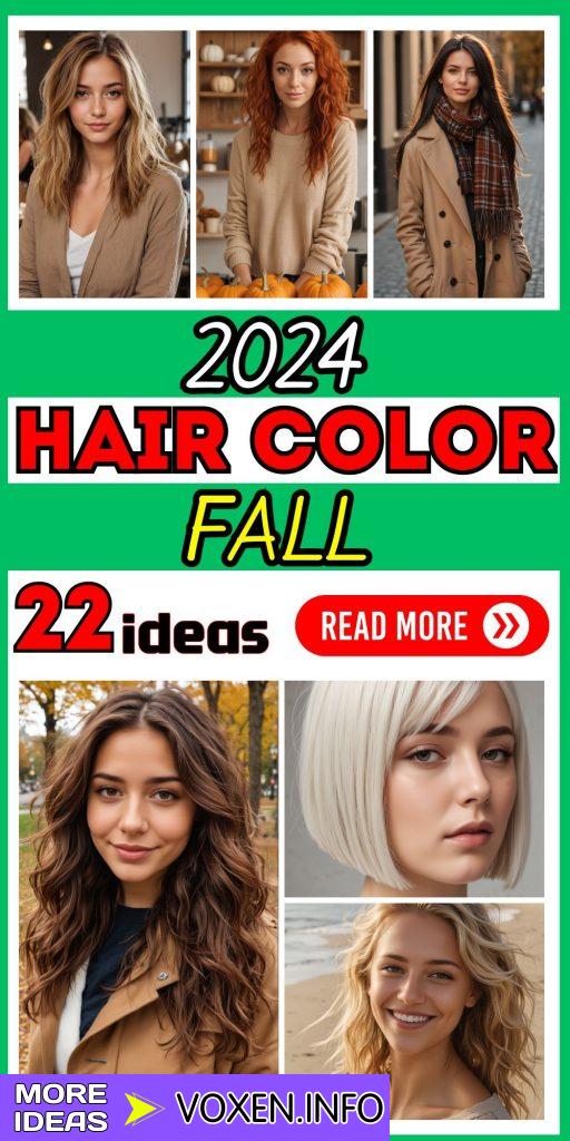 22 Top Fall Hair Colors for 2024: Trends and Ideas