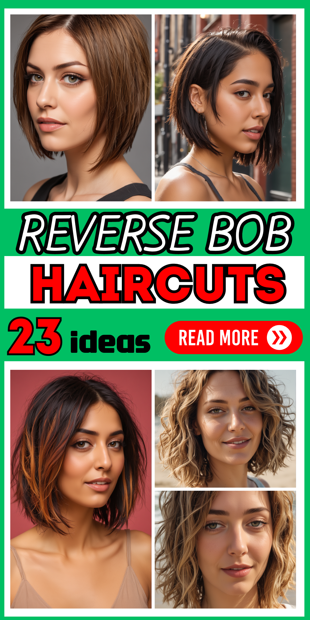 23 Explore Reverse Bob Haircuts: Styles for Wavy, Thin & Straight Hair
