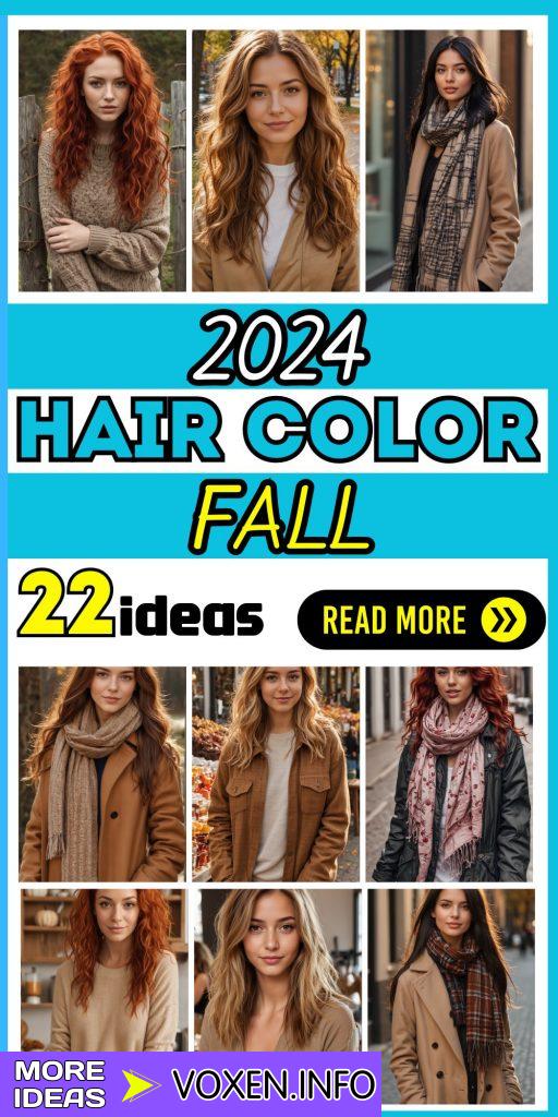 22 Top Fall Hair Colors for 2024: Trends and Ideas