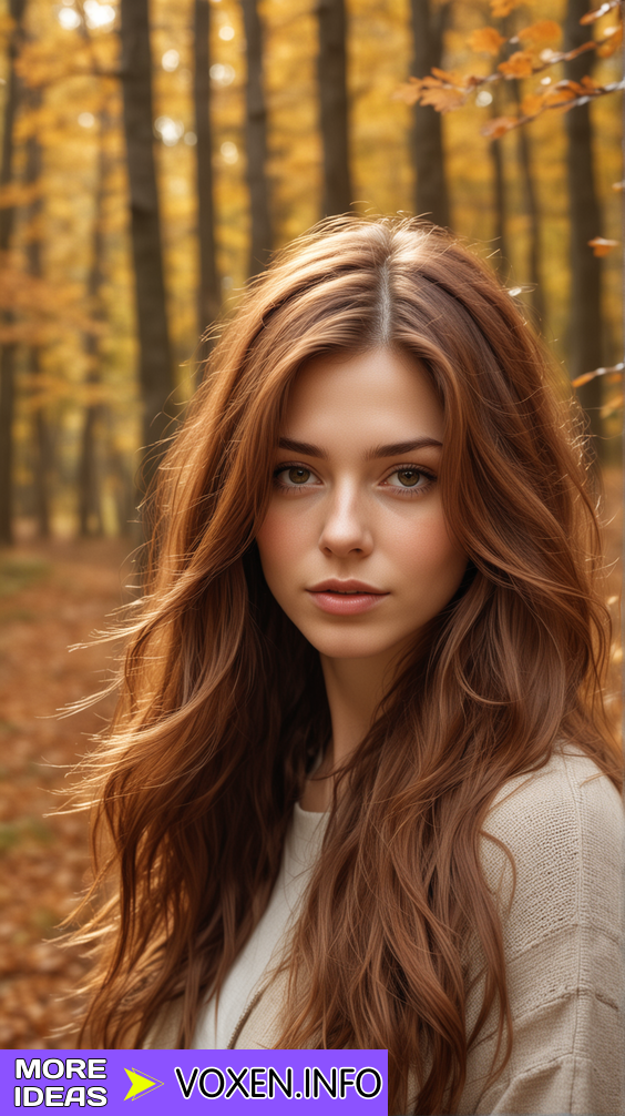 22 Embrace Autumn with Stunning Brown Fall Hair Colors | Top Trends 2024