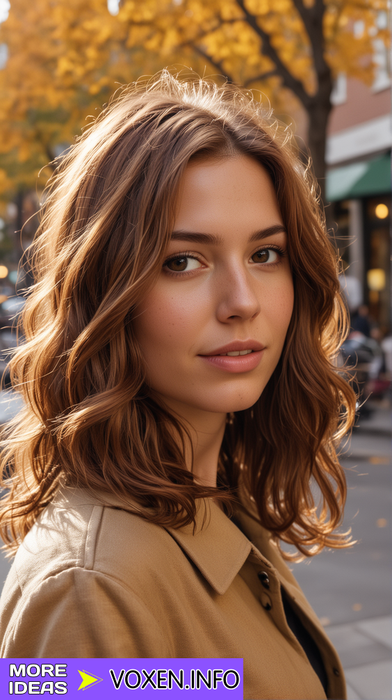 22 Embrace Autumn with Stunning Brown Fall Hair Colors | Top Trends 2024