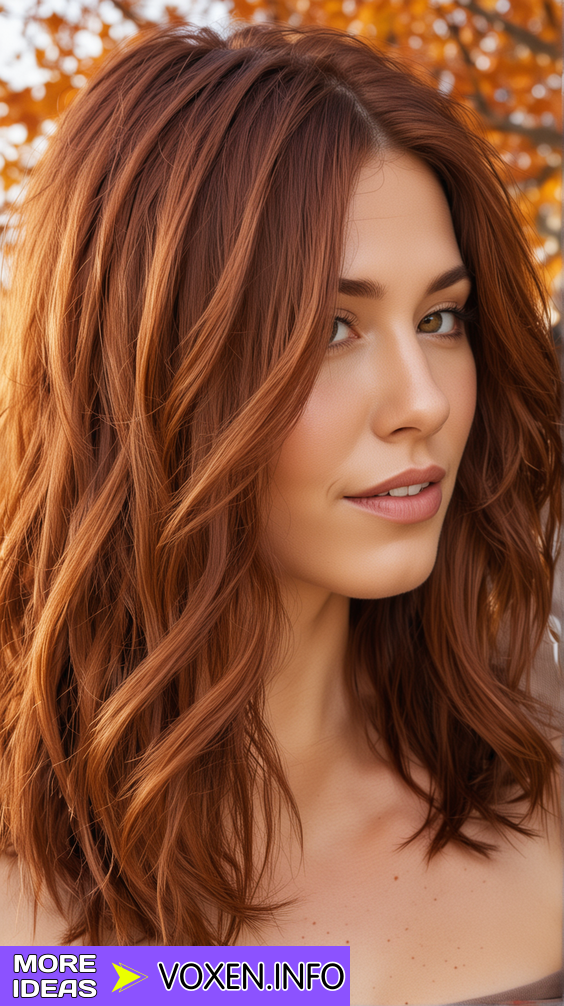 22 Embrace Autumn with Stunning Brown Fall Hair Colors | Top Trends 2024