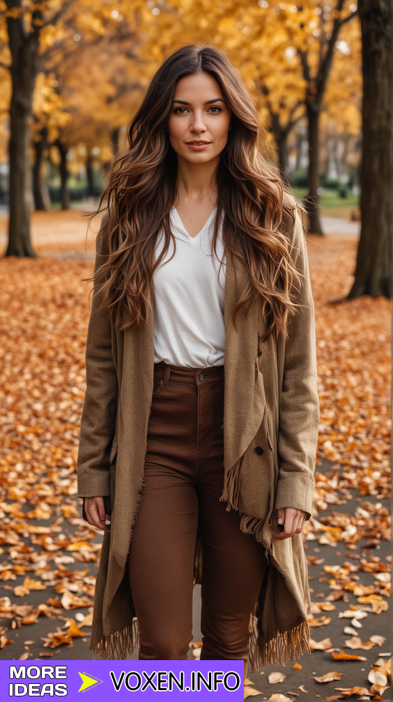 22 Embrace Autumn with Stunning Brown Fall Hair Colors | Top Trends 2024