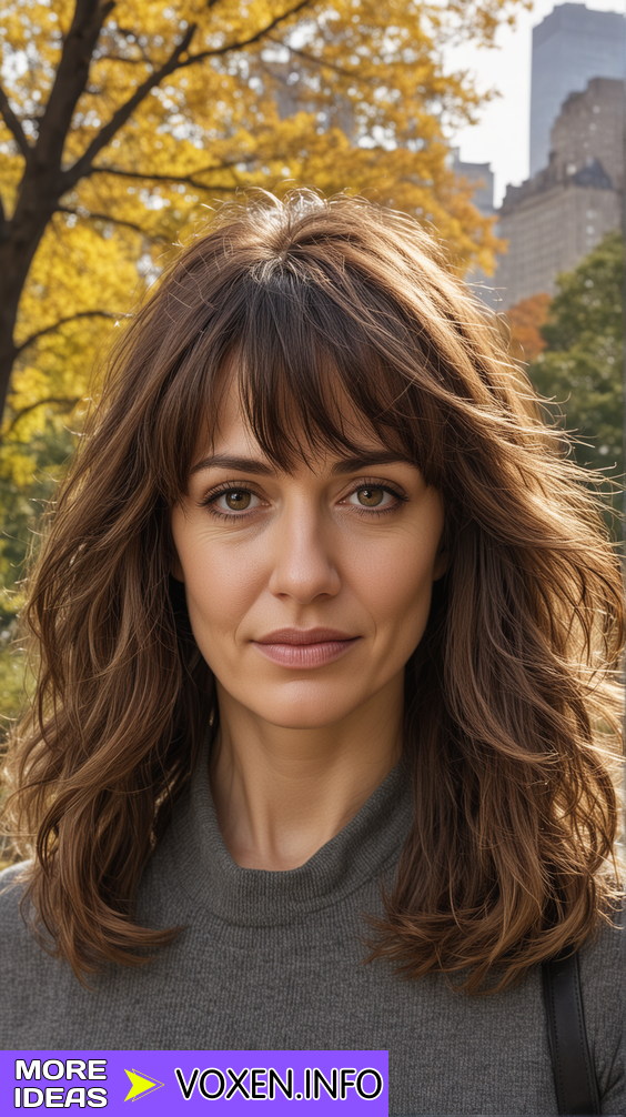 23 Top Fall Haircuts with Bangs 2024: Discover Trendy Styles