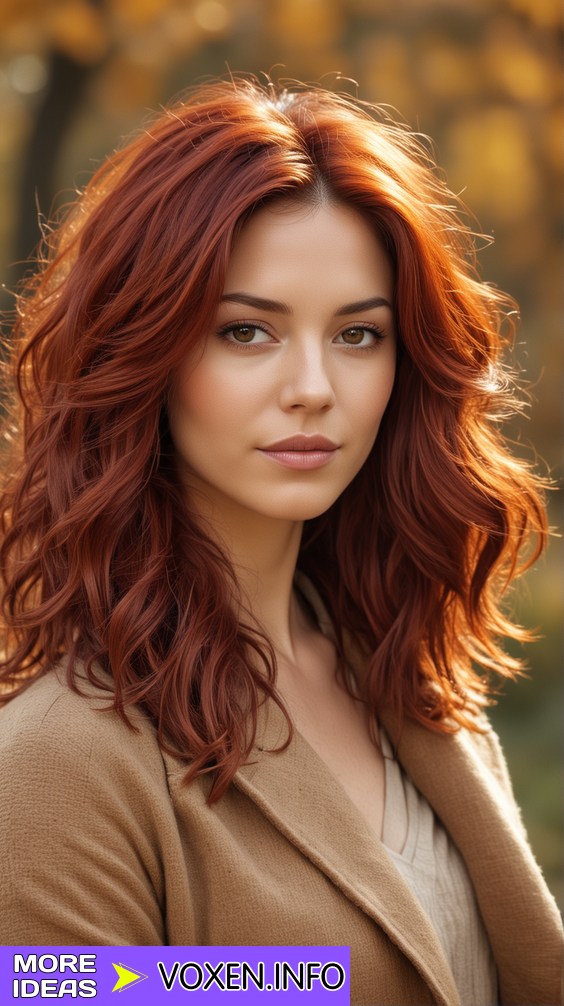 22 Fall Red Hair 2024: Discover Trendy Chestnut and Copper Styles!