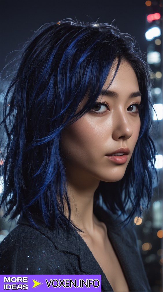 23 Top Fall Hair Colors for Brunettes: Explore Midnight Blue, Ash Brown & More