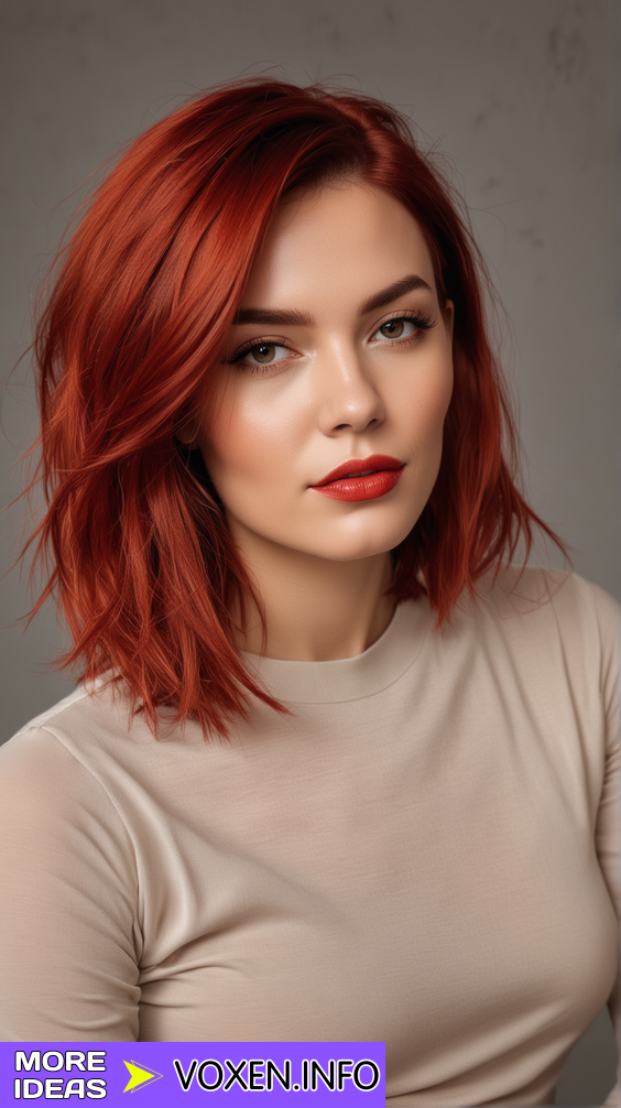 22 Fall in Love with These Top Red Hairstyles for a Stylish Autumn Season