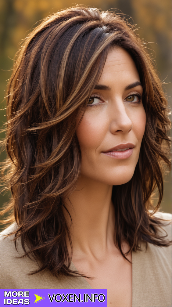 22 Embrace Autumn with Stunning Brown Fall Hair Colors | Top Trends 2024