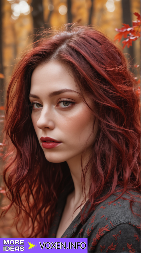 22 Fall Red Hair 2024: Discover Trendy Chestnut and Copper Styles!