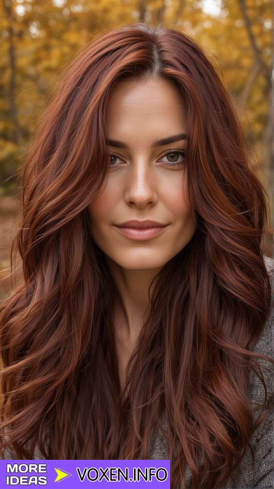 22 Embrace Autumn with Stunning Brown Fall Hair Colors | Top Trends 2024