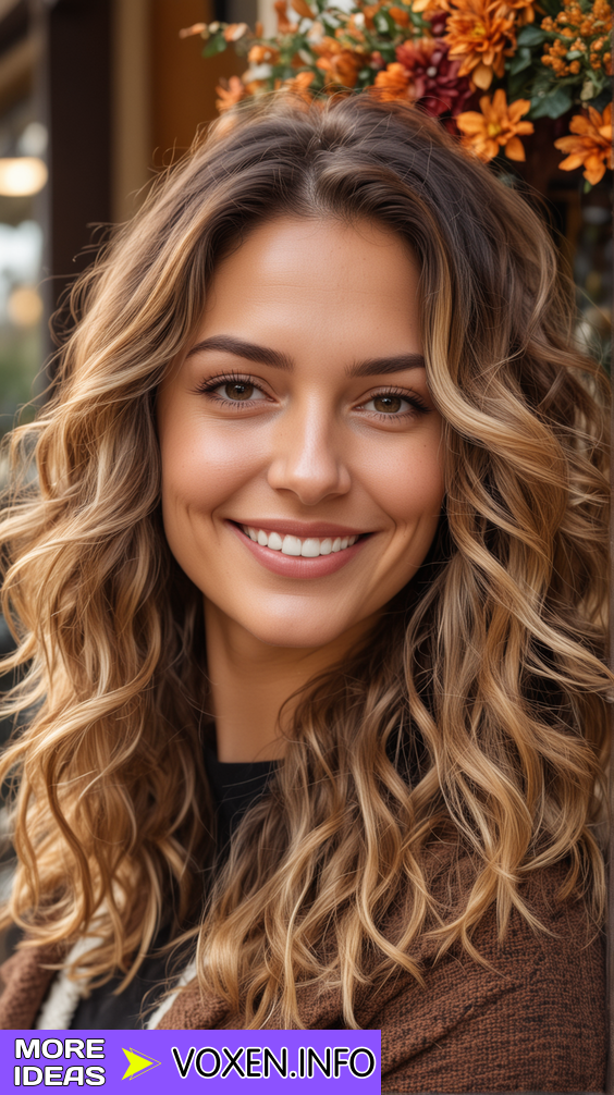 22 Embrace Autumn: Trendy Fall Hair Highlights for Blondes & Brunettes