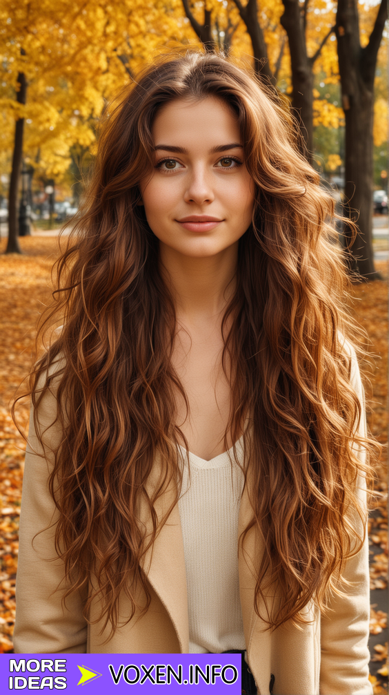 22 Embrace Autumn with Stunning Brown Fall Hair Colors | Top Trends 2024