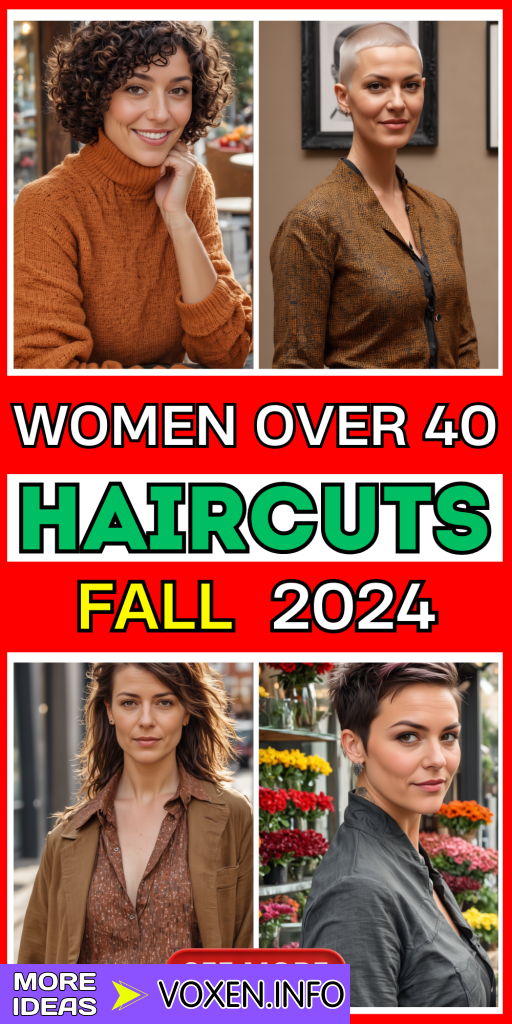 23 Top Fall 2024 Haircuts for Women Over 40