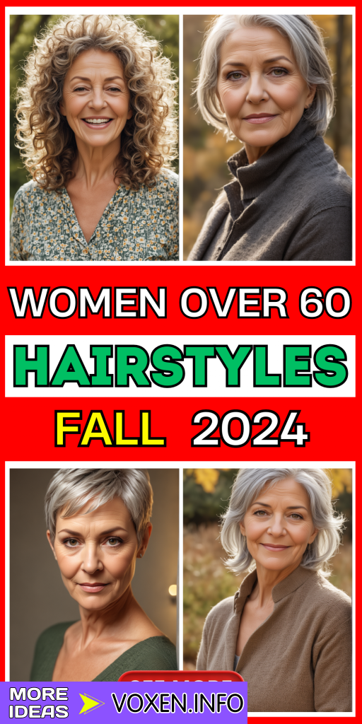 23 Trending Fall 2024 Hairstyles for Women Over 60