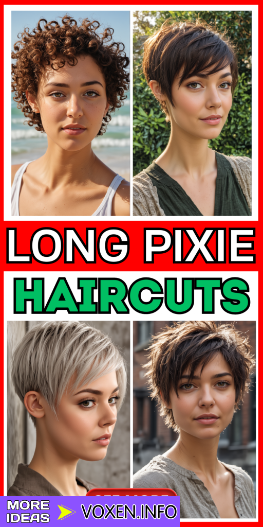 22 Stunning Long Pixie Haircuts for Women in 2024