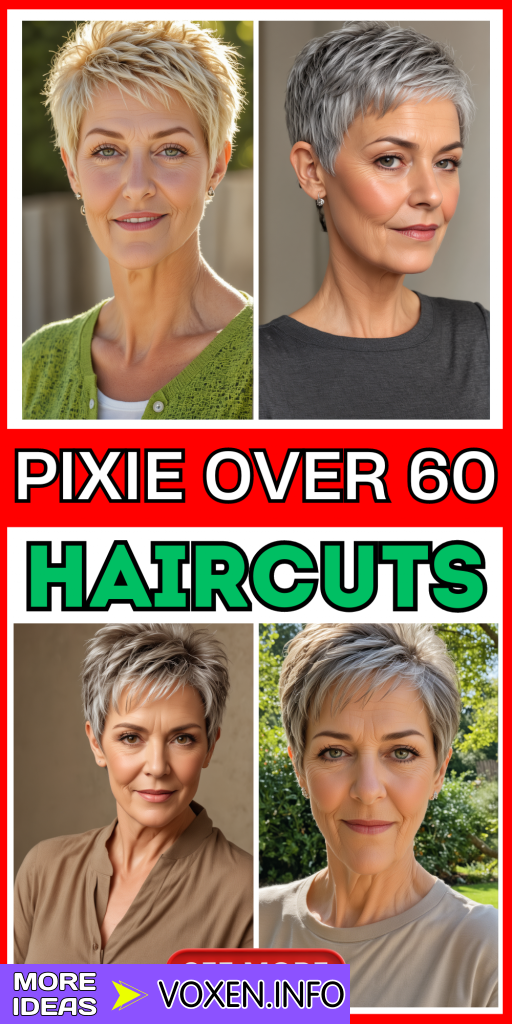 23 Stunning Pixie Haircuts for Women Over 60: Winter Update 2024 - 2025