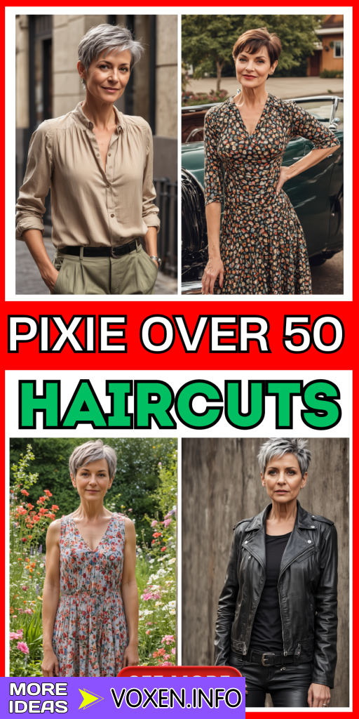 23 Stunning Pixie Haircuts for Women Over 50: Chic & Modern Styles