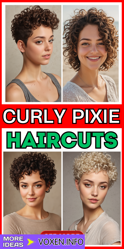 23 Stunning Curly Pixie Haircuts for Every Style and Age