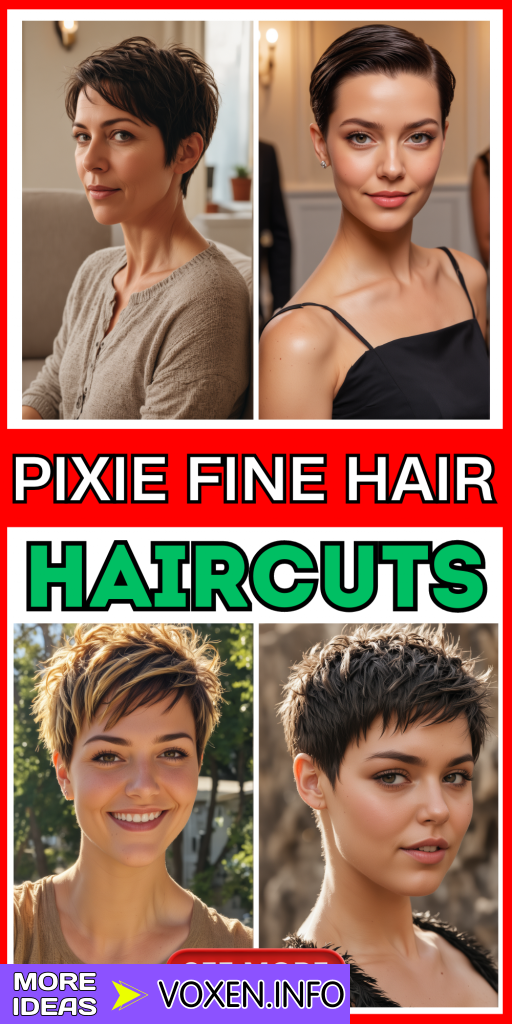 23 Best Pixie Haircuts for Fine Hair in 2024