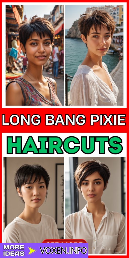 23 Stunning Long Bang Pixie Haircuts to Transform Your Look