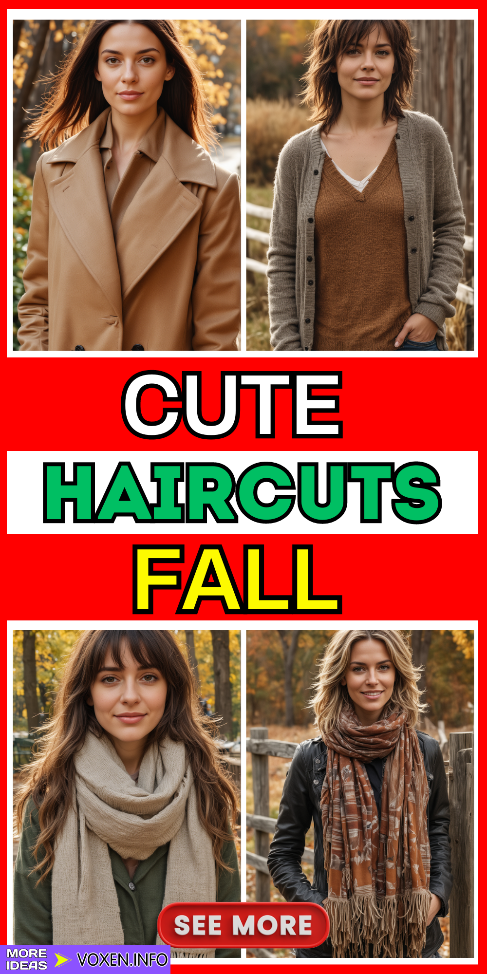 22 Top Cute Fall Haircuts 2024: Discover Trendy Styles for Every Woman