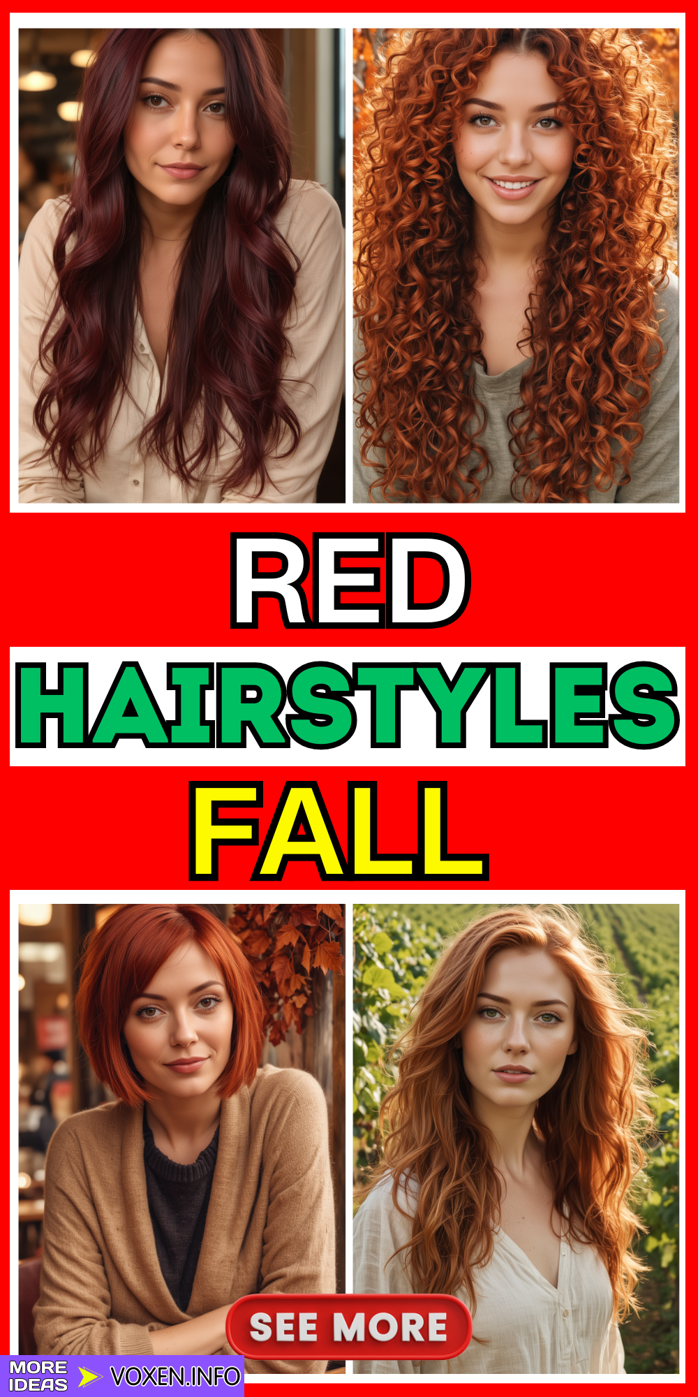 22 Fall in Love with These Top Red Hairstyles for a Stylish Autumn Season