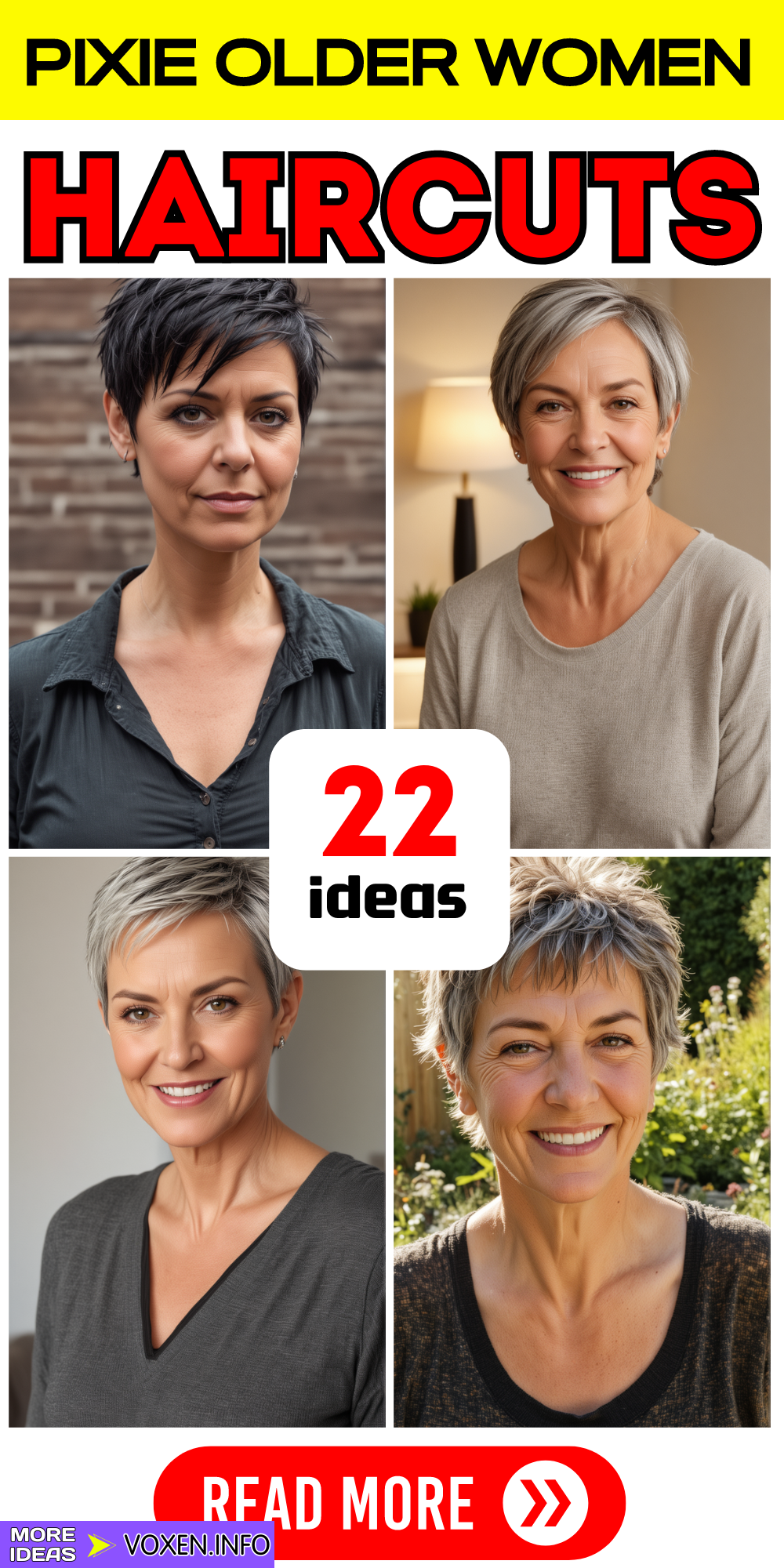 22 Top Pixie Haircuts for Older Women: Stylish, Low-Maintenance Looks for Every Hair Type and Face Shape