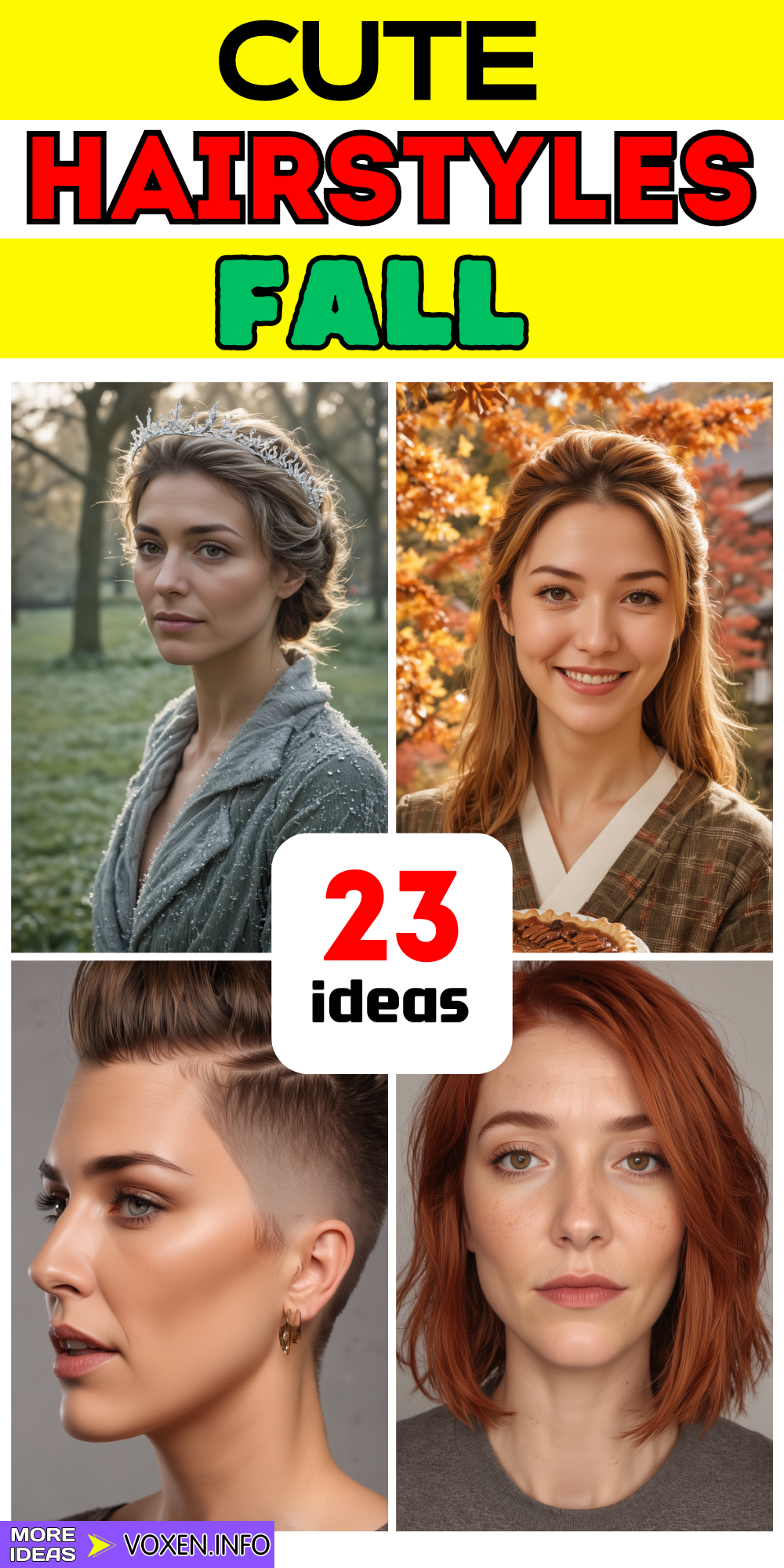 23 Top Cute Fall Hairstyles: Transform Your Look This Autumn!