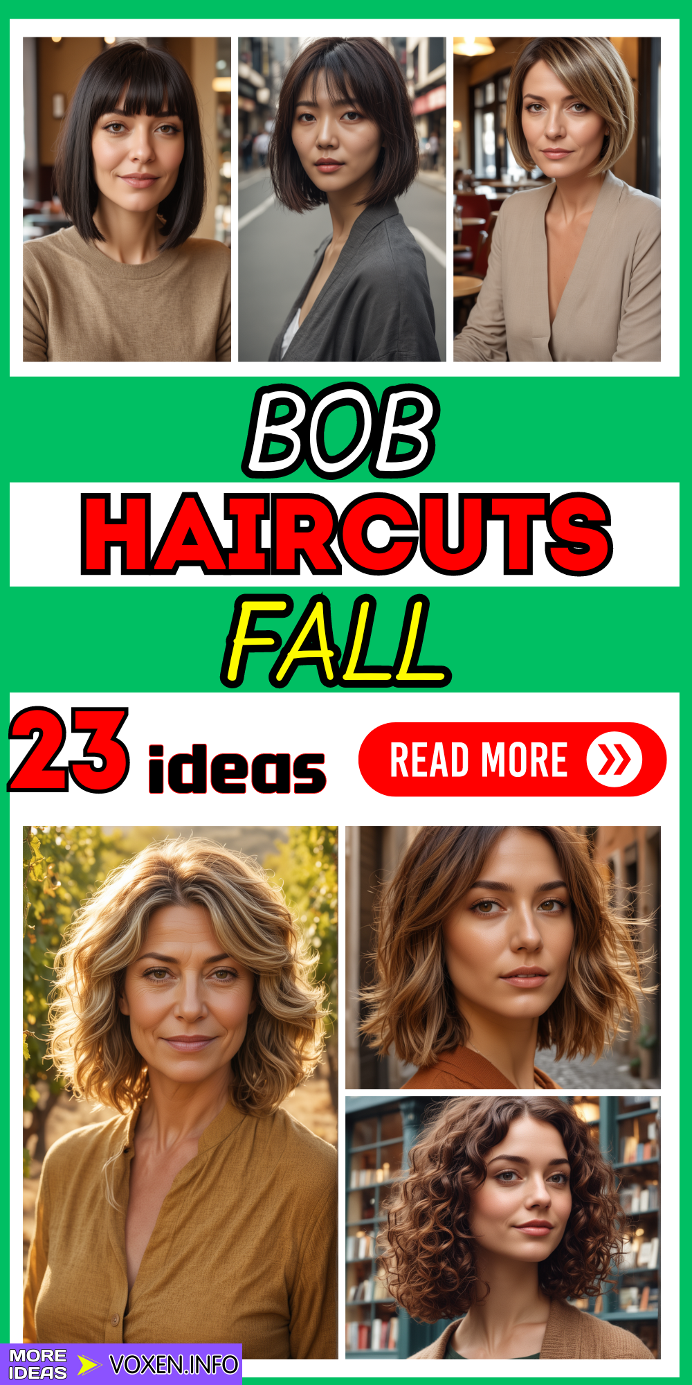 23 Top Fall Bob Haircuts 2024: Balayage, Ombre & Undercut Styles