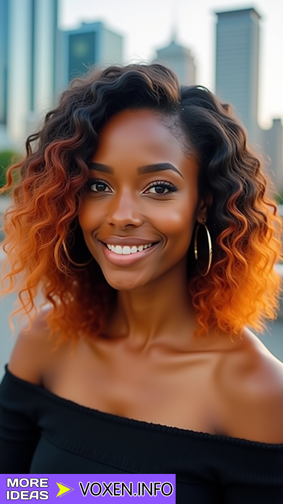 23 Stunning Black and Orange Hairstyles for Every Occasion