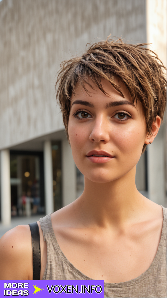 23 Trendy Choppy Pixie Haircuts for a Bold New Look