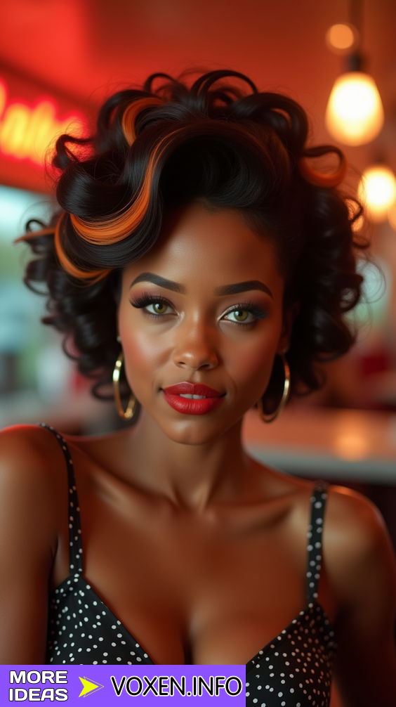 23 Stunning Black and Orange Hairstyles for Every Occasion