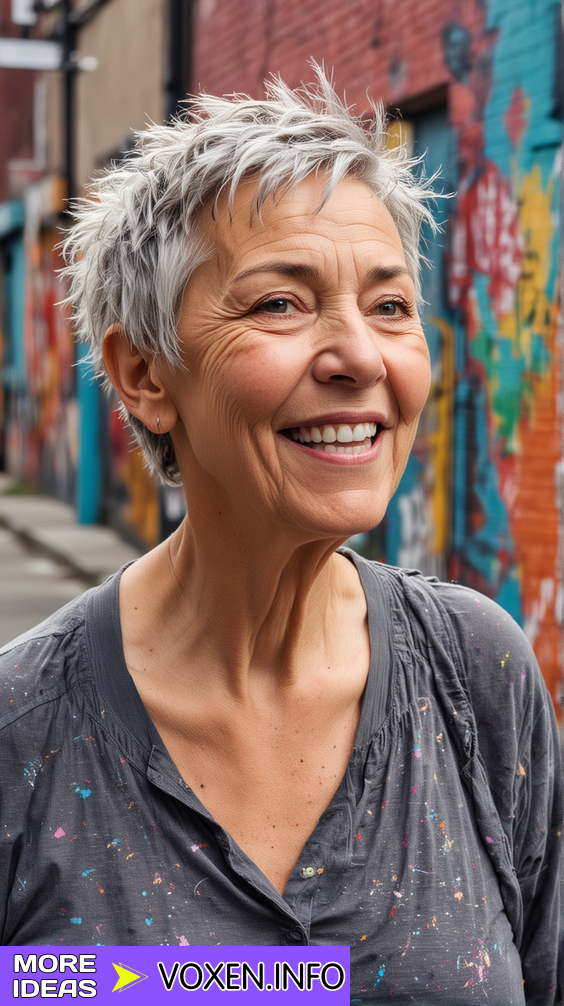 23 Top Pixie Haircuts for Older Women Over 50