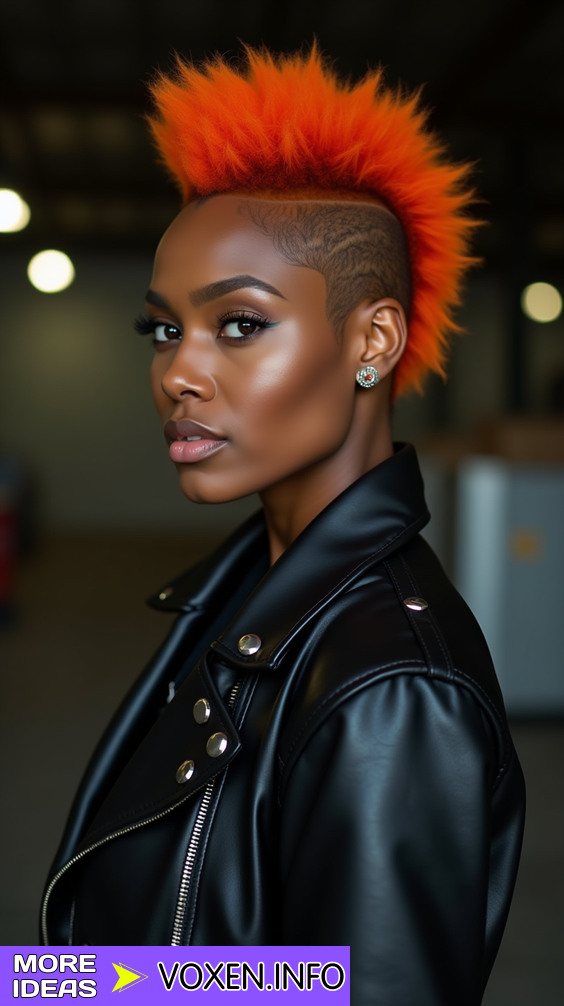 23 Stunning Black and Orange Hairstyles for Every Occasion