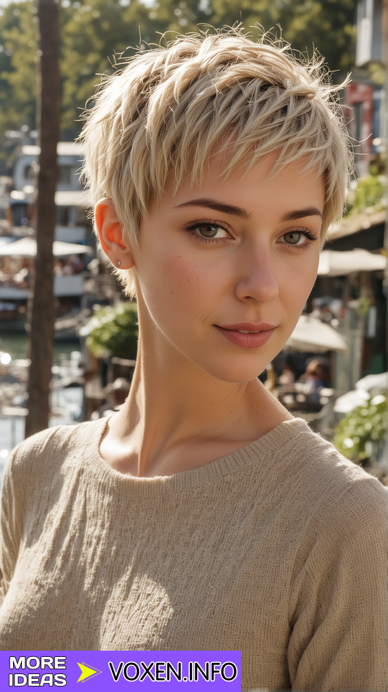 23 Trendy Choppy Pixie Haircuts for a Bold New Look