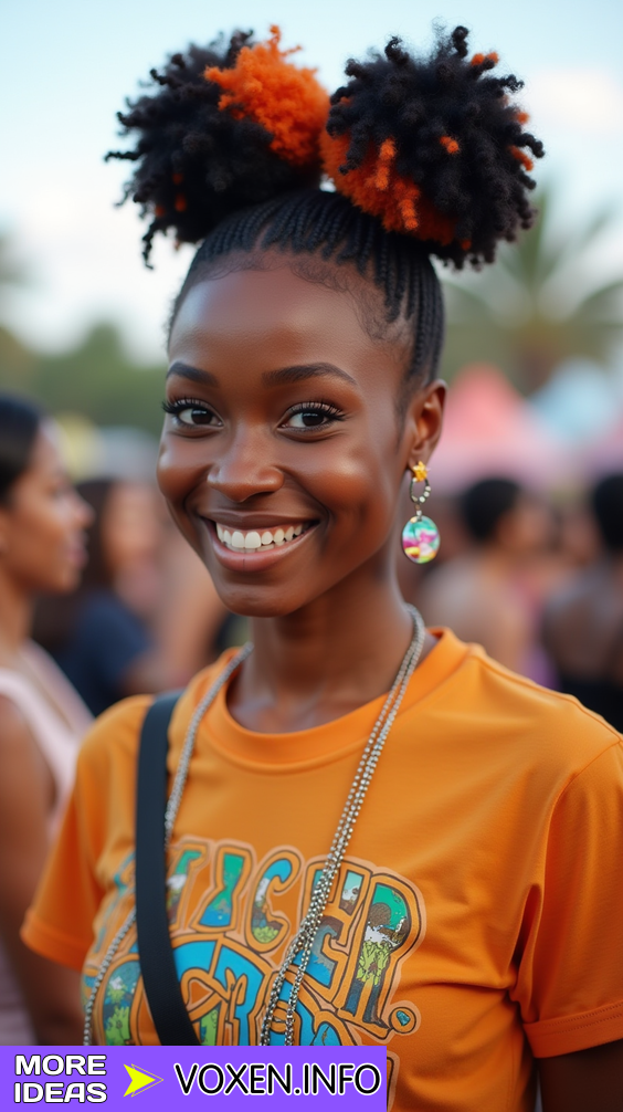 23 Stunning Black and Orange Hairstyles for Every Occasion