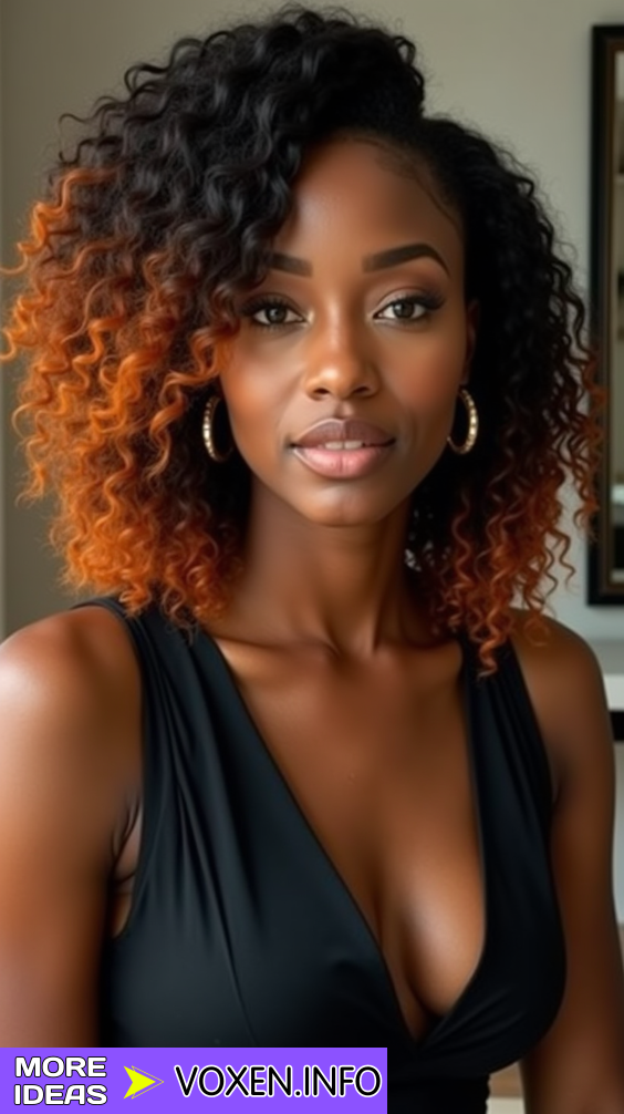 23 Stunning Black and Orange Hairstyles for Every Occasion