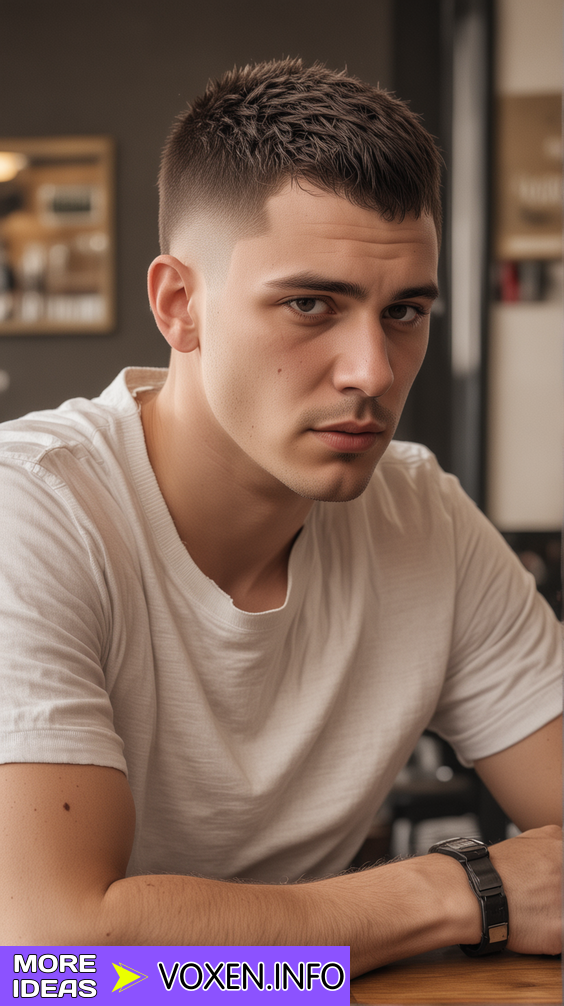 23 Trendy Men's Haircuts: Longer Top, Short Sides