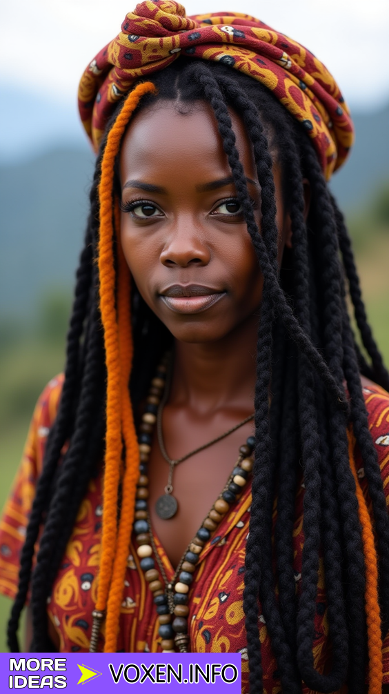 23 Stunning Black and Orange Hairstyles for Every Occasion