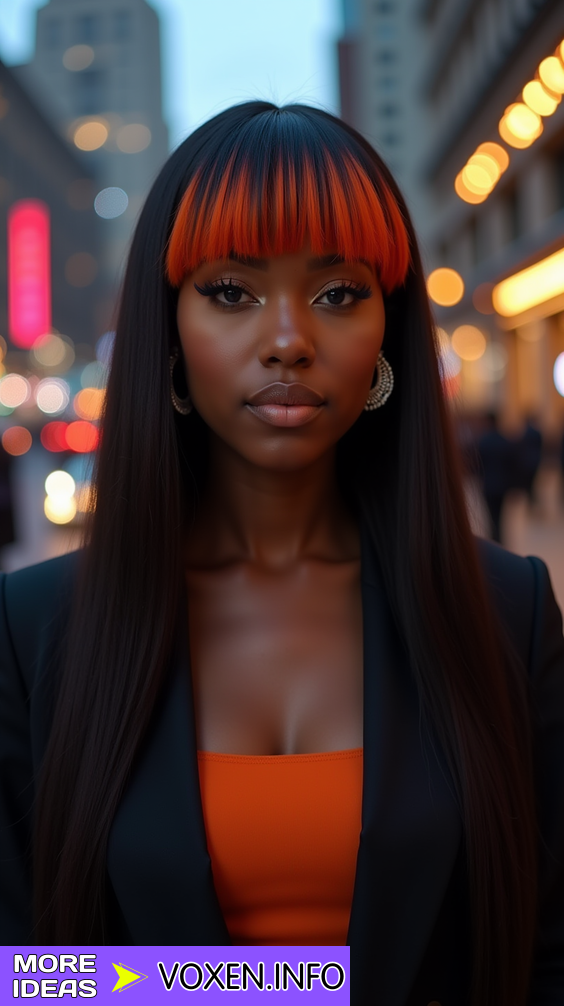 23 Stunning Black and Orange Hairstyles for Every Occasion