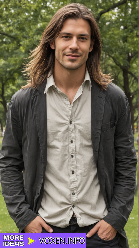 23 Top Men's Long Haircuts for 2024: Trends and Tips