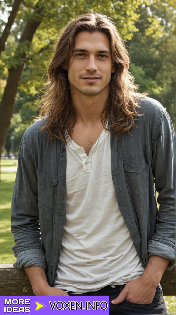 23 Top Long Hair Haircuts for Men: Stylish Ideas for Curly, Wavy, and Straight Hair