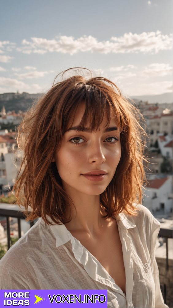 23 Trendy Long Bob Haircuts with Bangs for 2024