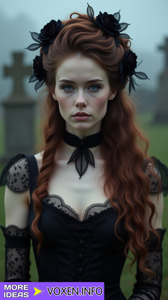 23 Mesmerizing Vampire Hairstyles for a Dark, Elegant Look