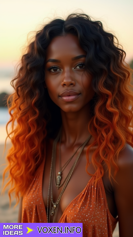 23 Stunning Black and Orange Hairstyles for Every Occasion