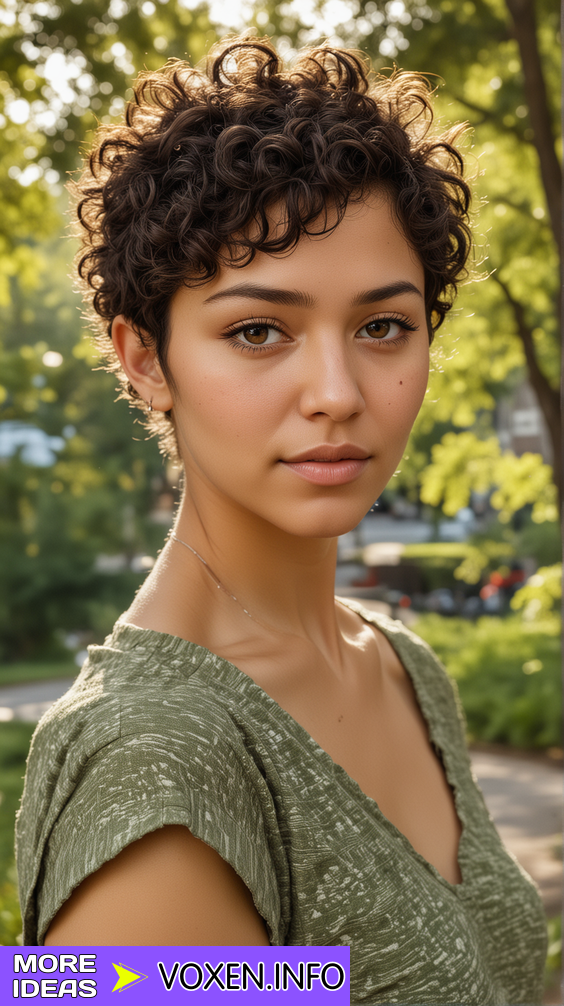 23 Chic Pixie Haircuts for Curly Hair: Embrace Your Natural Curls