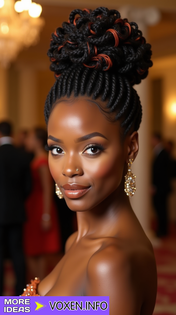 23 Stunning Black and Orange Hairstyles for Every Occasion